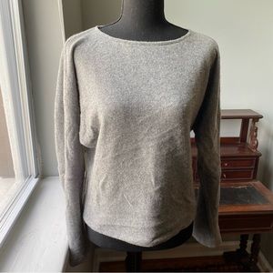 Classic Grey Wool Sweater